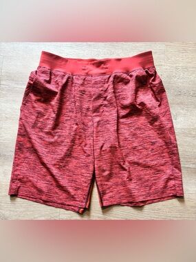 lululemon athletica Men's Heathered orange Athletic Shorts